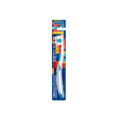 Silver Dent Зубная щетка Regular 3030С средней жесткости