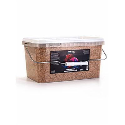 Корм для рыб и черепах «Пижон» гаммарус измельченный, 5.8 л