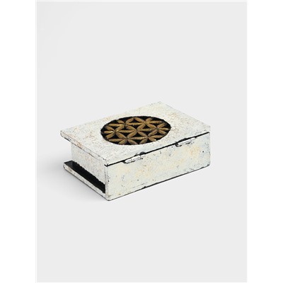 Шкатулка "Цветы" 15х10х5 см, МДФ