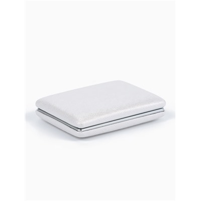 Зеркало складное «Блеск», 6.3×8.7×1.8 см, цвет серебристый