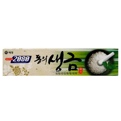 Зубная паста ЛЕЧЕБНЫЕ ТРАВЫ И БИОСОЛИ Herb and Biosalt Dental Clinic 2080, Корея, 120 г
