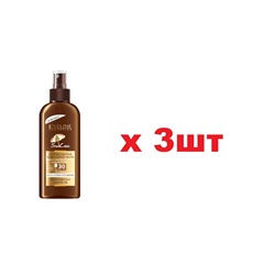 EVELINE Sun Care Солнцезащитное водостойкое масло SPF30 150мл 3шт