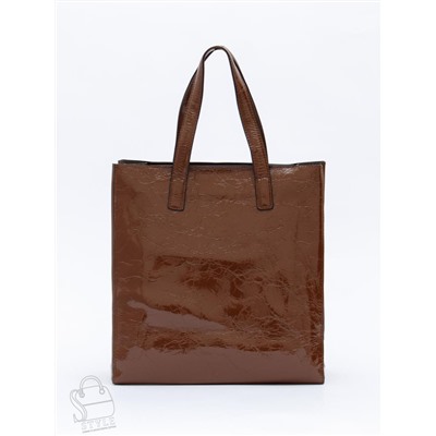 Сумка женская кожаная 91147SP brown Velina Fabbaino-Safenta в Новосибирске