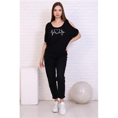 Футболка 24875 (Черный)