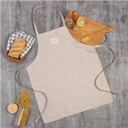 Фартук Этель Calm 60×70 см, 100% хлопок, рогожка 186 г/м²