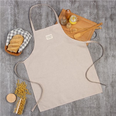 Фартук Этель Calm 60×70 см, 100% хлопок, рогожка 186 г/м²