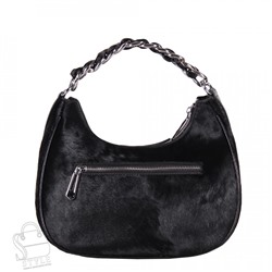 Сумка женская кожаная 3242Q black Polina&Eiterou