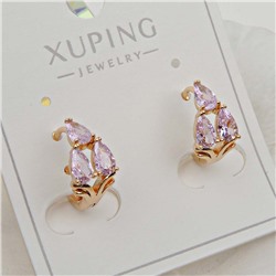 XUPING Серьги с замком кольцо арт. 18 1859 (id 282223)