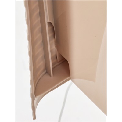 УЦЕНКА Комод 4-х секционный 55.5×44.5×87.5 см «Плетенка», цвет слоновая кость