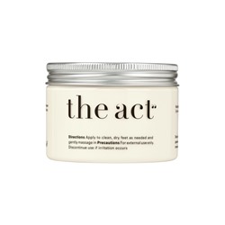 Крем-воск для ног от трещин The Act для сухой кожи, 150 мл