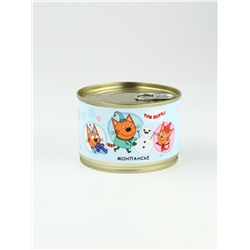 Леденцы монпансье в консервной банке «Три кота Новый Год», 100 г