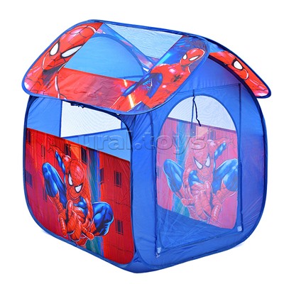 Палатка детская игровая "Человек-паук" 83х80х105см, в сумке