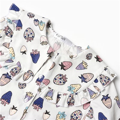 Рубашка детская KAFTAN «Ягоды», размер 30 (98-104 см)