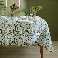 Скатерть «Доляна» Apple flowers, 146×110 см, 100% хлопок, рогожка 164 г/м²