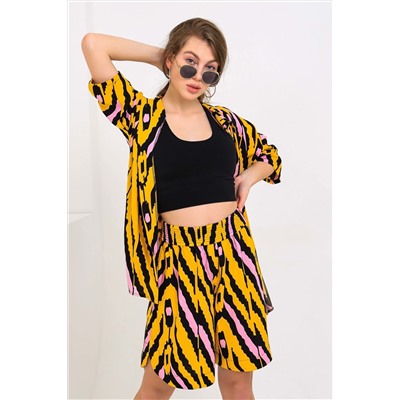 Костюм с шортами 1252 штапель НАТАЛИ, 891639