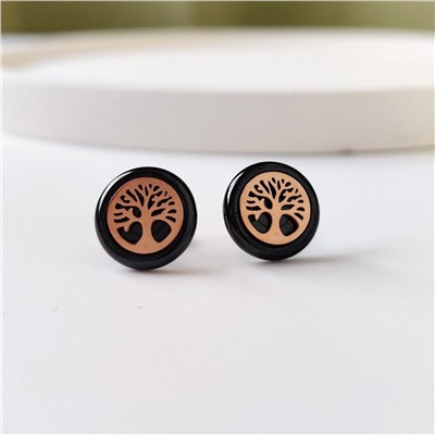 Серьги с керамикой