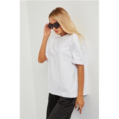 Футболка оверсайз женская ГБ4000-ФЖ (Белый)