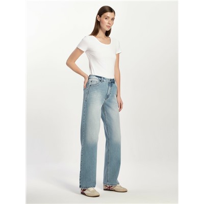 Wide leg CONTE CON-744 Джинсы wide leg с оригинальными карманами