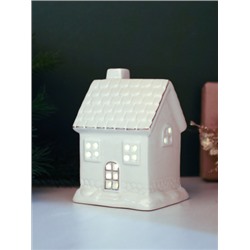Фигурка Домик с подсветкой 10 см новогодний / FP23566 /уп 72/LED