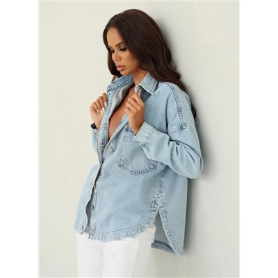 Женская рубашка джинсовая CRACPOT