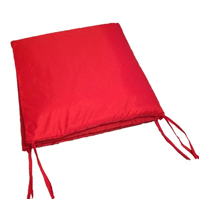 Подушка-матрас водоотталкивающая, 195×63×3.5 см, оксфорд, красная, синтетическое волокно