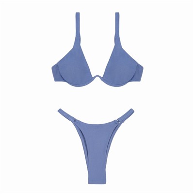 Купальник женский раздельный MINAKU цвет синий, размер 46