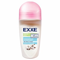EXXE Дезодорант жен 50мл (ролик) антиперспирант Fresh SPA Невидимый,/12
