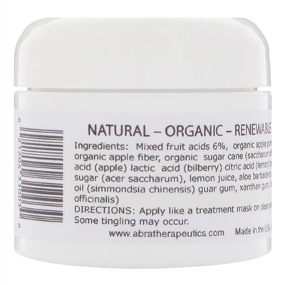 Abra Therapeutics, Alpha Enzyme Peel, 2 унции (56 г)