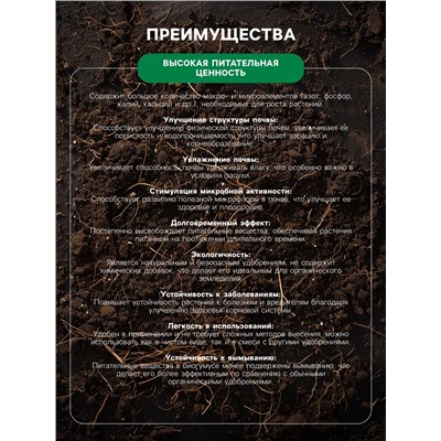 Органическое удобрение Биогумус Универсальное, концентрат, Ивановское, канистра, 3 л