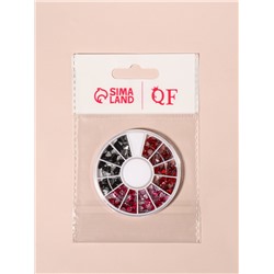 Фигурки для декора, объёмные, 12 ячеек, разноцветные