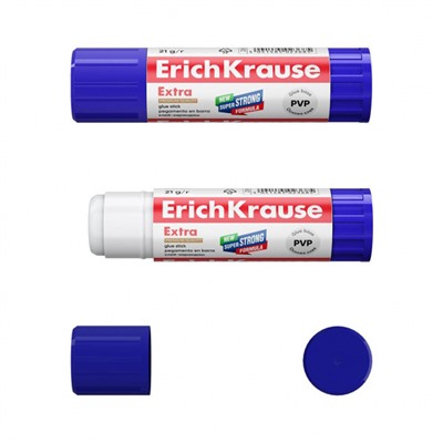 Клей-карандаш 21 гр ПВП (PVP) ЭКСТРА 2368 ErichKrause