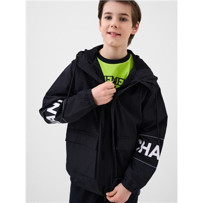 Куртка текстильная с полиуретановым покрытием для мальчиков (ветровка)