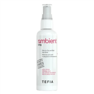 TEFIA  Ambient Эликсир для сухих и секущихся кончиков волос / Long Elixir for Dry and Split Hair Ends, 100 мл 23402