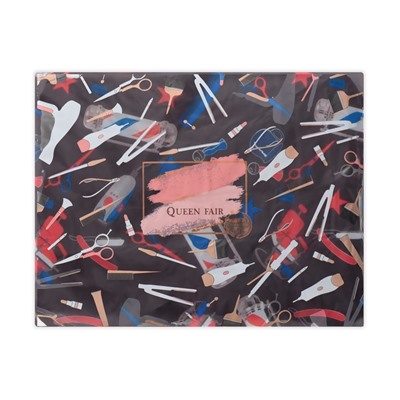 Пеньюар парикмахерский, чёрный