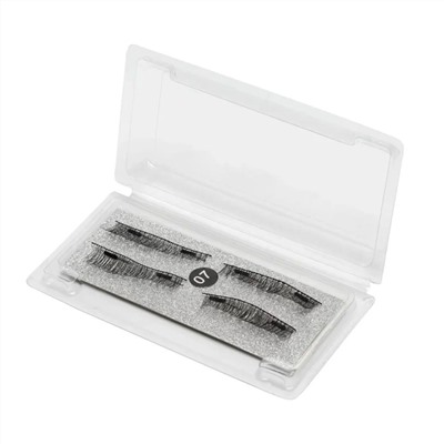 Nail Art Магнитные накладные ресницы №07, 4 шт, 5-10 х 35 мм 10780