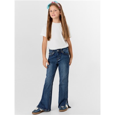 БРЮКИ ДЖИНСОВЫЕ ДЛЯ ДЕВОЧЕК 2025-2DTG521-3