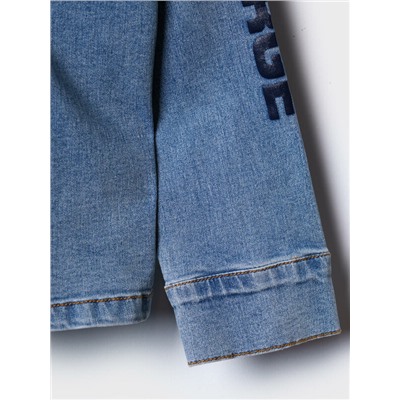 Куртка текстильная джинсовая для мальчиков