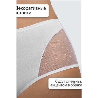 Трусы 8006 OIRO хлопковые с узором 3 шт НАТАЛИ, 1190574