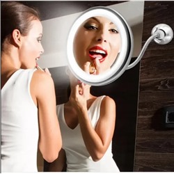 Гибкое зеркало с увеличением d - 17.5 см.