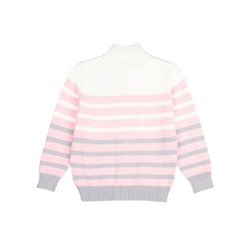 Кофта вязаная на молнии для девочки