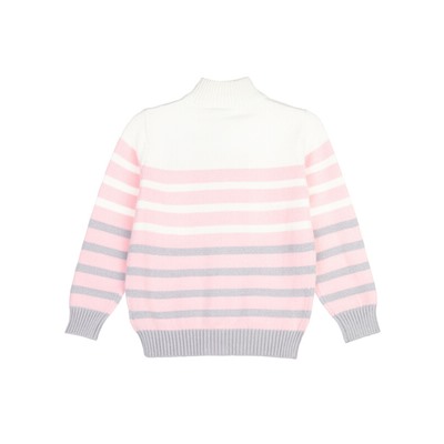 Кофта вязаная на молнии для девочки