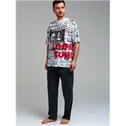 Комплект трикотажный для мужчин: фуфайка (футболка), брюки