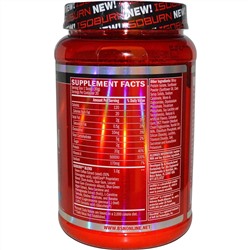 BSN, Isoburn, Комплекс изолята сывороточного белка для усиления метаболизма со вкусом ванильного мороженного, 1,32 фунта (600 г)