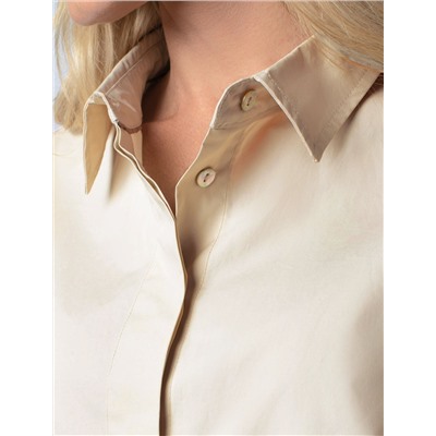 Блузка из легкого хлопкового поплина