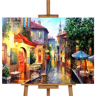 Набор для рисования "Картина по номерам 40х50 см. Итальянская улочка"
