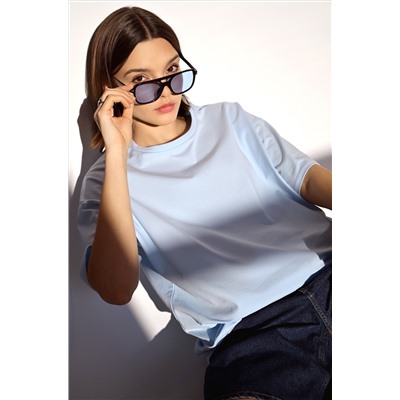 Женская футболка оверсайз Happyfox