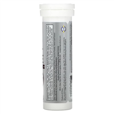 Now Foods, Sports, Effer-Hydrate, лимон и лайм, 10 таблеток, 51 г (1,8 унции)