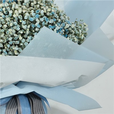 Пленка для цветов «Шёлк», белый, 58 см × 5 м