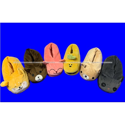 2 пары ПОДАРОЧНЫЙ НАБОР Носки-тапочки женские мягкие Прикольные