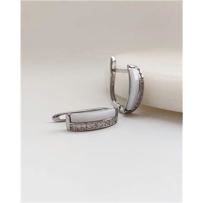 Серьги с керамикой